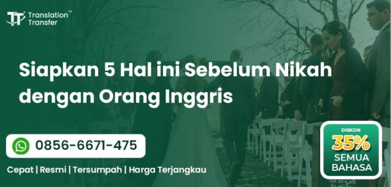 Siapkan 5 Hal Ini Sebelum Nikah dengan Orang