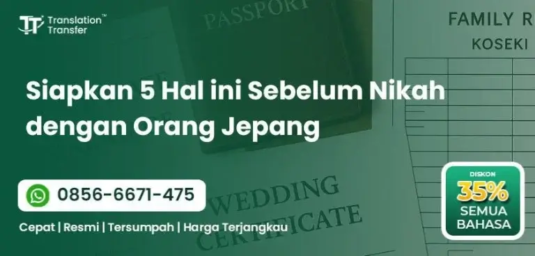 Siapkan 5 Hal ini Sebelum Nikah dengan Orang Jepang