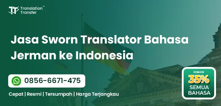 Jasa Sworn Translator Bahasa Jerman ke Indonesia