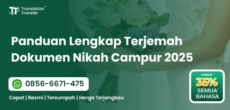 Panduan Lengkap Terjemah Dokumen Nikah Campur 2025