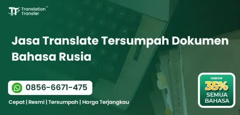 Jasa Translate Tersumpah Dokumen Bahasa Rusia