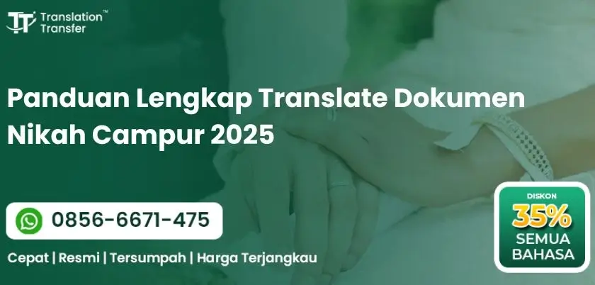 Panduan Lengkap Translate Dokumen Nikah Campur 2025