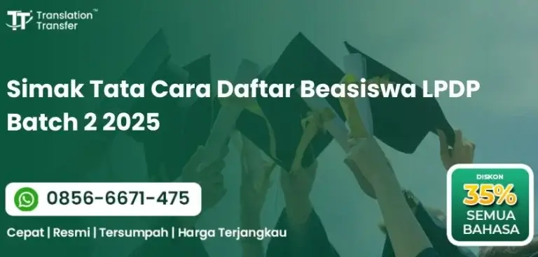 Simak Tata Cara Daftar Beasiswa LPDP Batch 2 2025