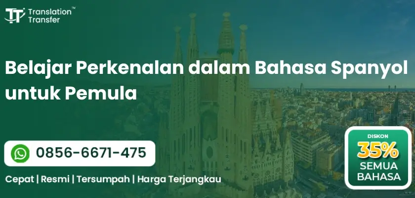 Belajar Perkenalan dalam Bahasa Spanyol untuk Pemula