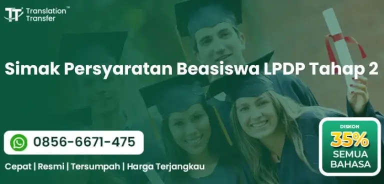 Simak Persyaratan Beasiswa LPDP Tahap 2