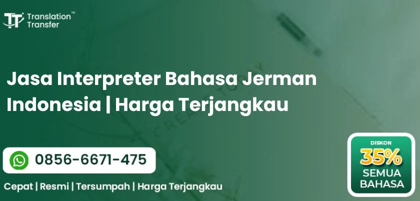 Jasa Interpreter Bahasa Jerman Indonesia | Harga Terjangkau