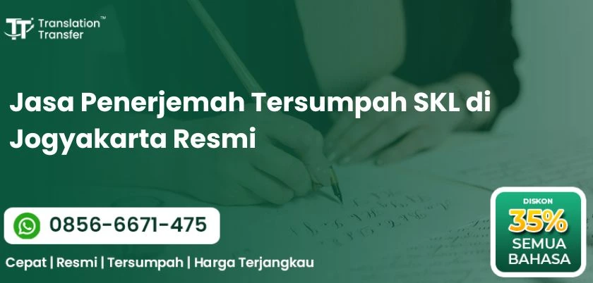 Jasa Penerjemah Tersumpah SKL di Jogyakarta Resmi