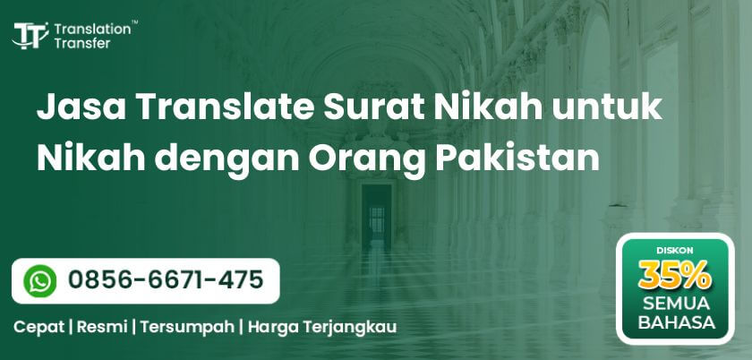 Nikah dengan Orang Pakistan