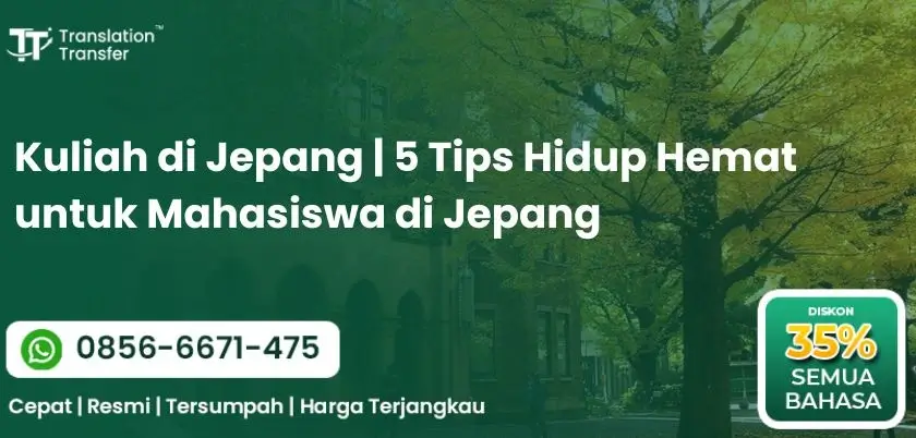 Kuliah di Jepang 5 Tips Hidup Hemat untuk Mahasiswa di Jepang