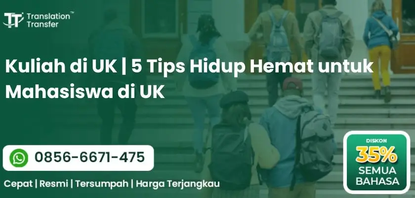 Kuliah di UK | 5 Tips Hidup Hemat untuk Mahasiswa di UK