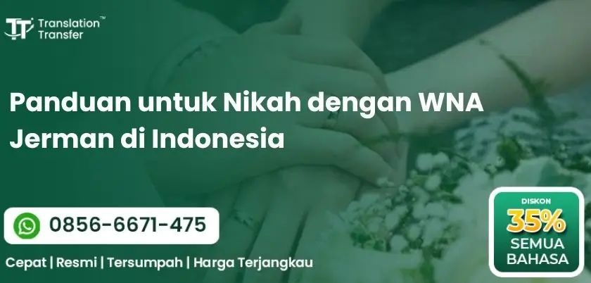 Panduan untuk Nikah dengan WNA Jerman di Indonesia
