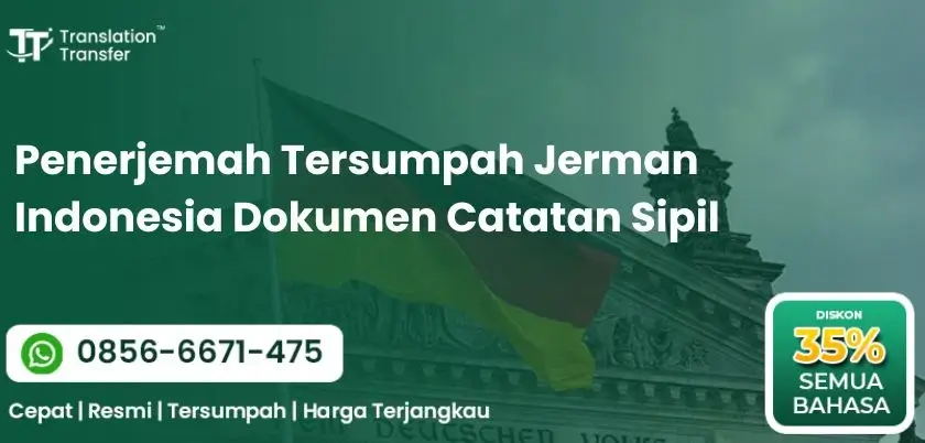 Penerjemah Tersumpah Jerman Indonesia Dokumen Catatan Sipil