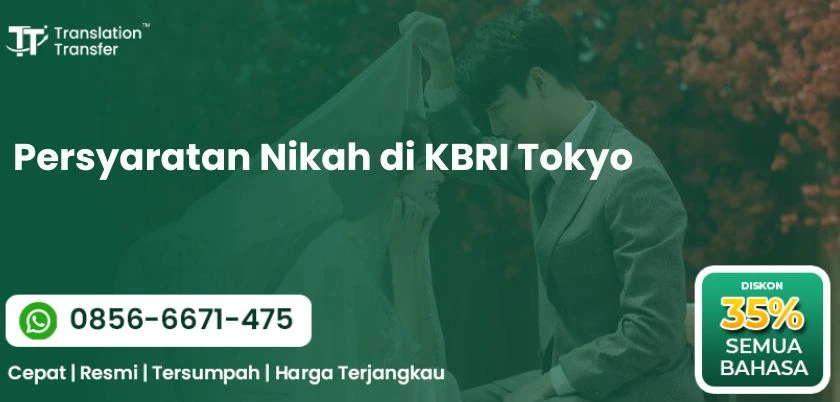 Persyaratan Nikah di KBRI Tokyo