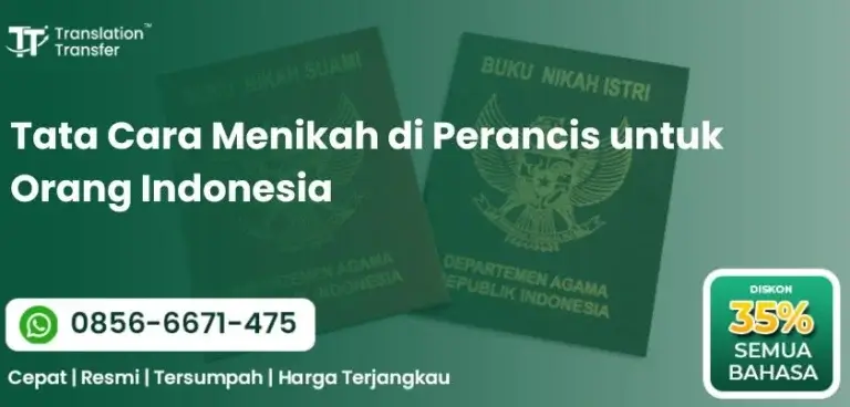 Tata Cara Menikah di Perancis untuk Orang Indonesia