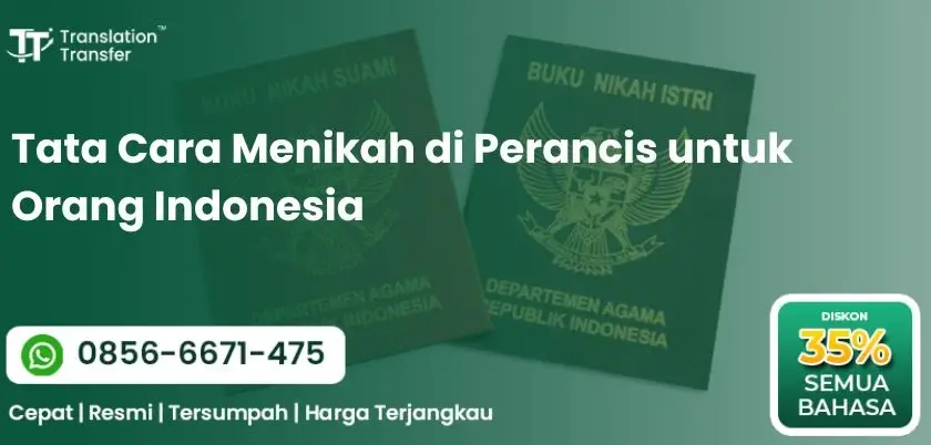 Tata Cara Menikah di Perancis untuk Orang Indonesia