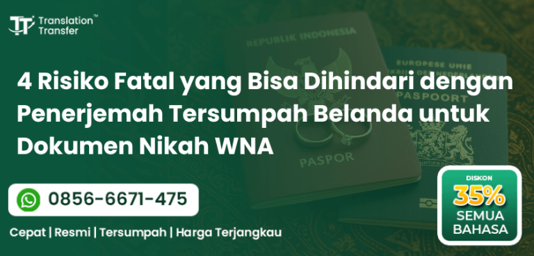 Penerjemah Tersumpah Belanda untuk Dokumen Nikah WNA