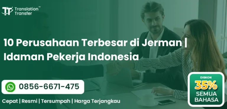 10 Perusahaan Terbesar di Jerman | Idaman Pekerja Indonesia