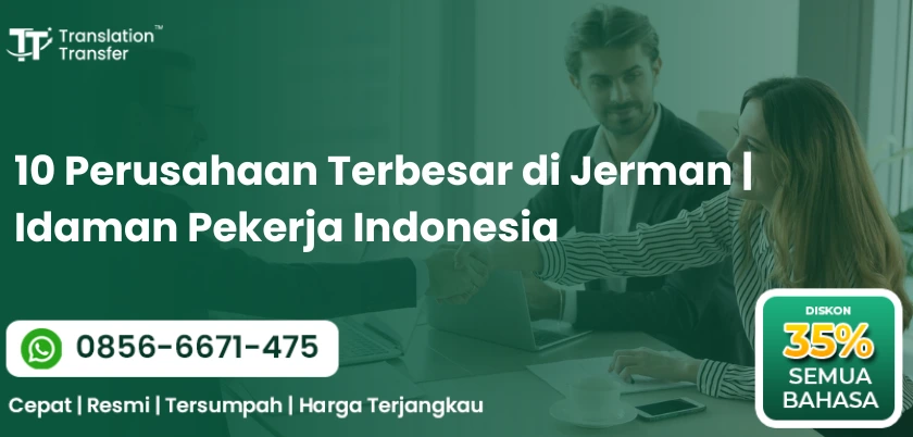 10 Perusahaan Terbesar di Jerman | Idaman Pekerja Indonesia