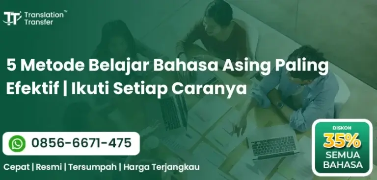 5 Metode Belajar Bahasa Asing Paling Efektif | Ikuti Setiap Caranya