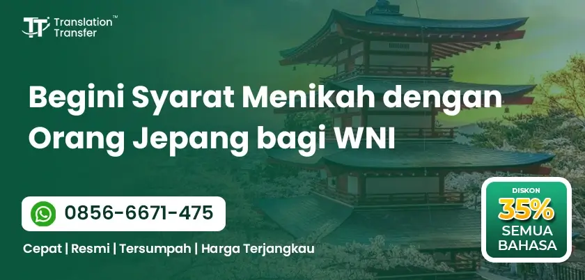 Begini Syarat Menikah dengan Orang Jepang bagi WNI