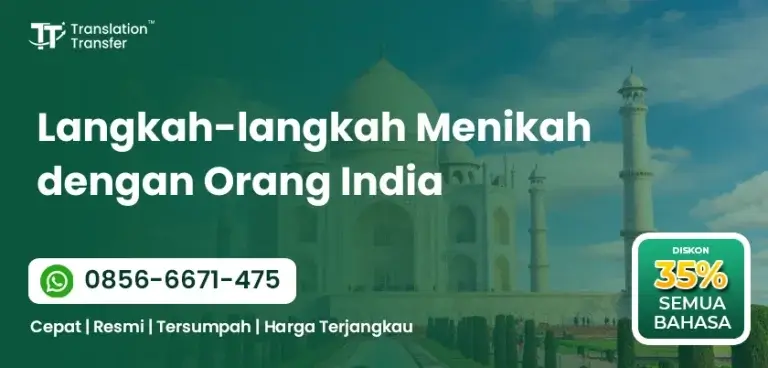 Langkah-langkah Menikah dengan Orang India