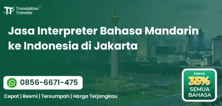 Jasa Interpreter Bahasa Mandarin ke Indonesia di Jakarta