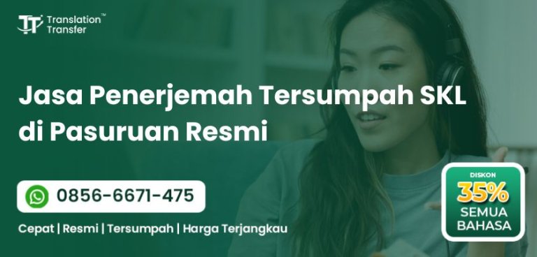 Penerjemah Tersumpah SKL di Pasuruan Resmi