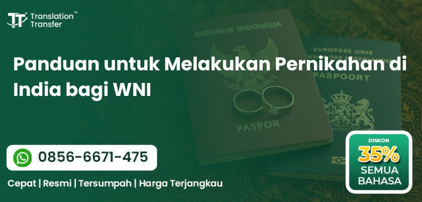 Melakukan Pernikahan di India bagi WNI