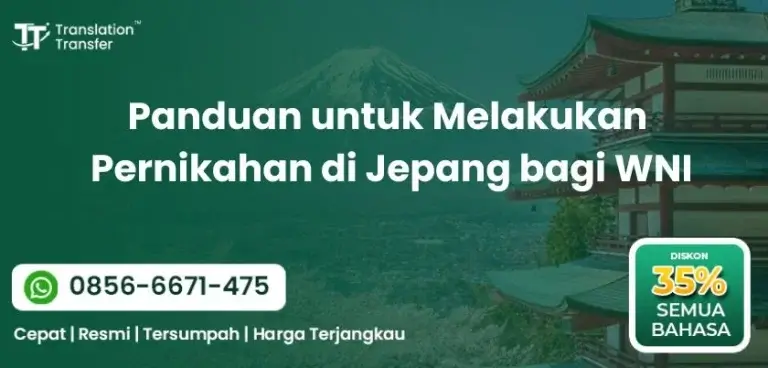 Panduan untuk Melakukan Pernikahan di Jepang bagi WNI