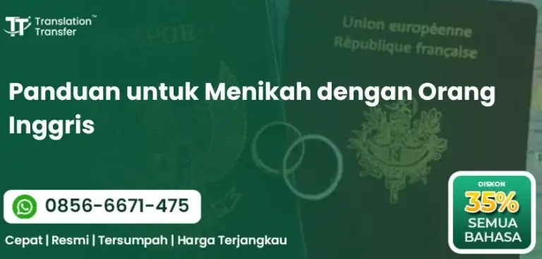 Panduan untuk Menikah dengan Orang Inggris