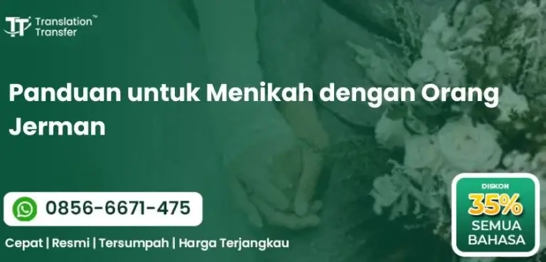 Panduan untuk Menikah dengan Orang Jerman