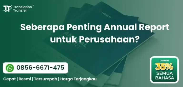 Seberapa Penting Annual Report untuk Perusahaan