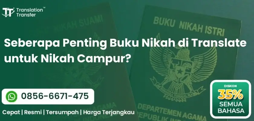 Seberapa Penting Buku Nikah di Translate untuk Nikah Campur?