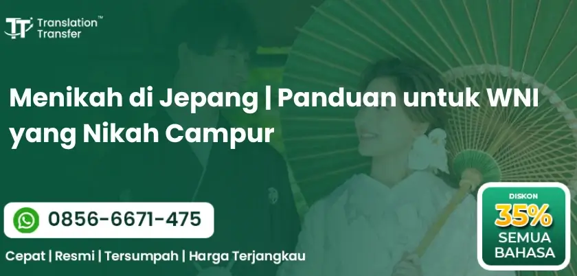 Menikah di Jepang | Panduan untuk WNI yang Nikah Campur