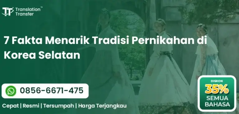 7 Fakta Menarik Tradisi Pernikahan di Korea Selatan