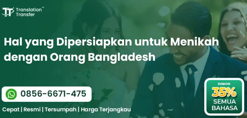 Hal yang Dipersiapkan untuk Menikah dengan Orang Bangladesh