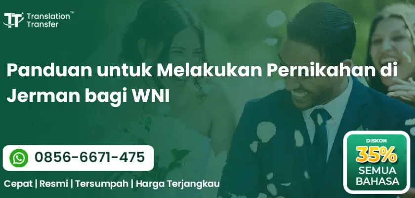 Panduan untuk Melakukan Pernikahan di Jerman bagi WNI