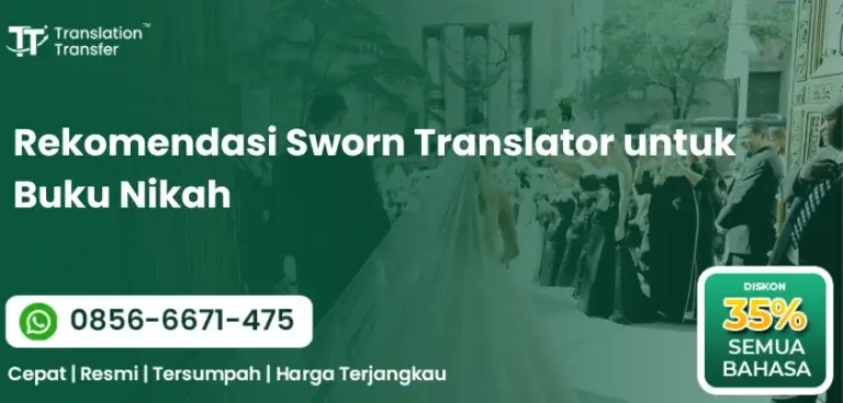 Sworn Translator untuk Buku Nikah