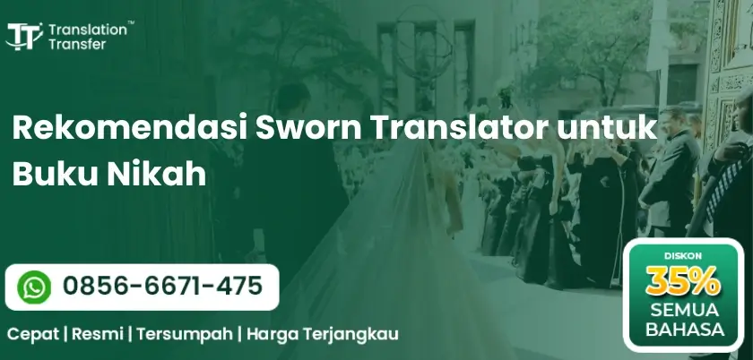 Sworn Translator untuk Buku Nikah