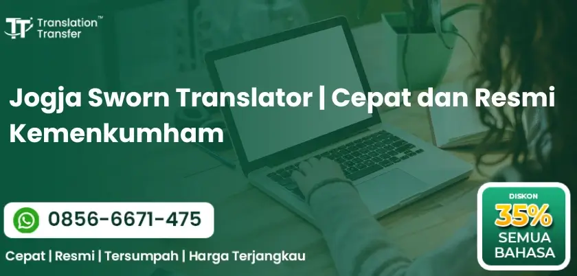 Jogja Sworn Translator | Cepat dan Resmi Kemenkumham