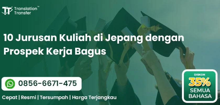 10 Jurusan Kuliah di Jepang dengan Prospek Kerja Bagus