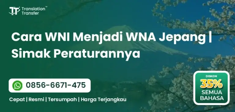 Cara WNI Menjadi WNA Jepang | Simak Peraturannya