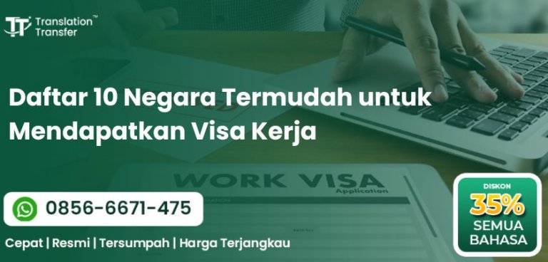 Daftar 10 Negara Termudah untuk Mendapatkan Visa Kerja