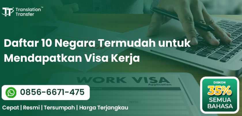 Daftar 10 Negara Termudah untuk Mendapatkan Visa Kerja