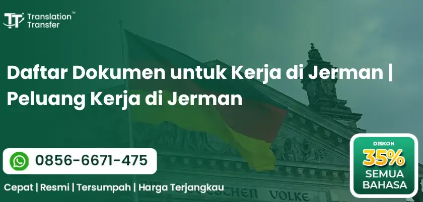 Dokumen untuk Kerja di Jerman