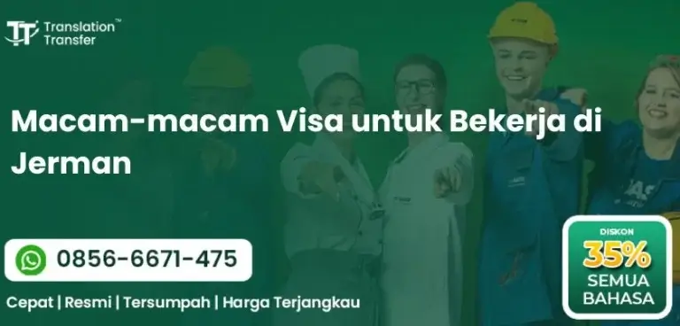 Macam-macam Visa untuk Bekerja di Jerman