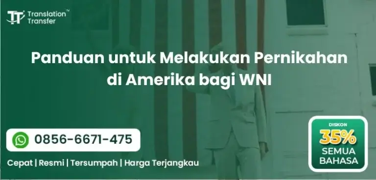 Panduan untuk Melakukan Pernikahan di Amerika bagi WNI