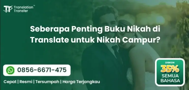 Seberapa Penting Buku Nikah di Translate untuk Nikah Campur