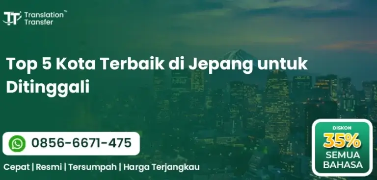 Top 5 Kota Terbaik di Jepang untuk Ditinggali
