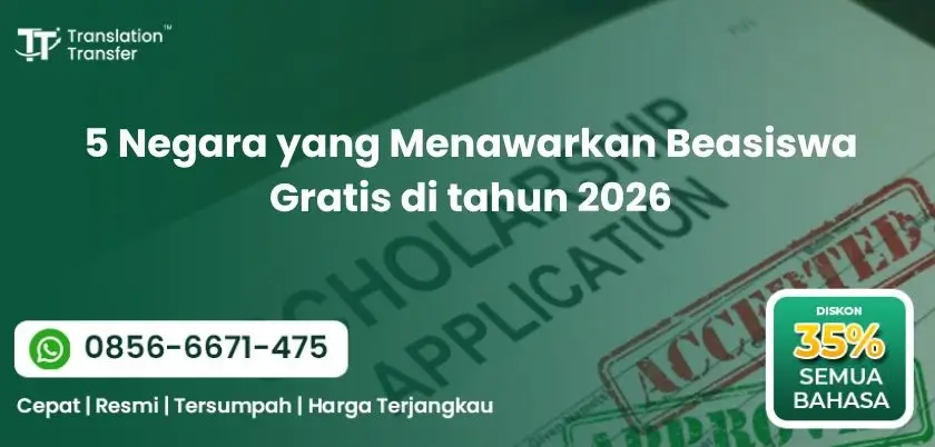5 Negara yang Menawarkan Beasiswa Gratis di tahun 2026